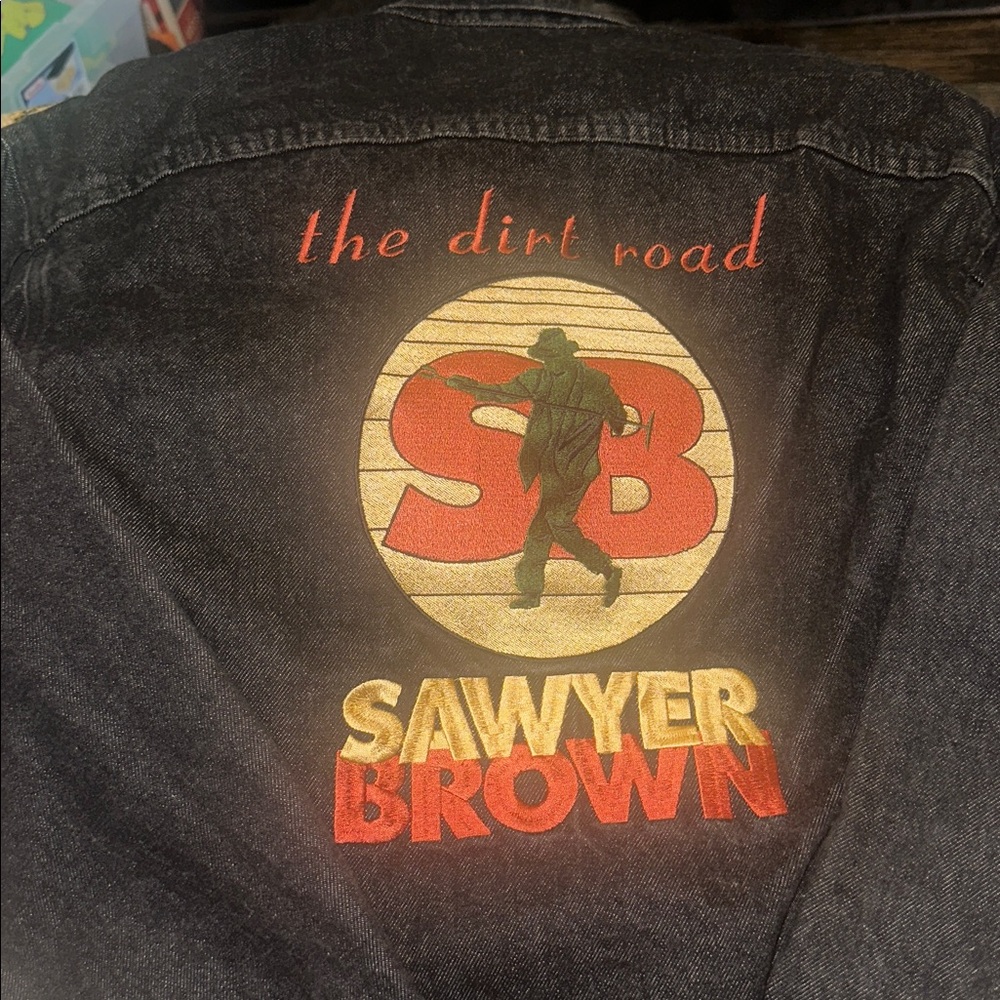 Sawyer Brown Graphic Denim Jacket